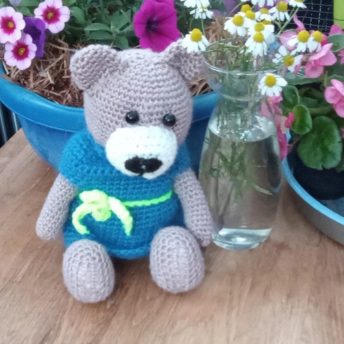 Selbstgestrickter amigurumi - selbstgestrickter,