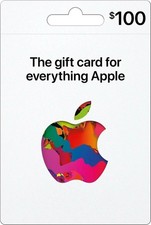 Apple $100 Gift Card, Physical