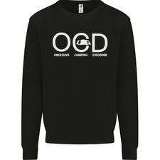 OCD Obsessive Camping Disorder Kinder Sweatshirt Pullover