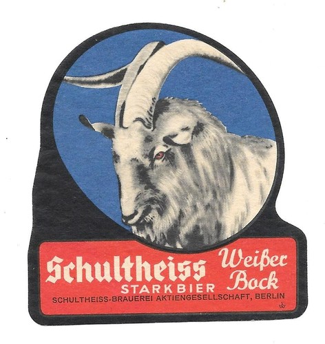 Bieretikett schultheiß - bieretikett,