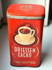 alt Blechdose Driessen Cacao