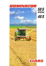 Claas Dominator 58S Spezial/ 48S,  orig. Prospekt 1995