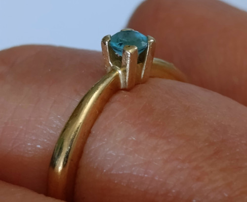 Ring gelbgold 14k 585 echt - ring,