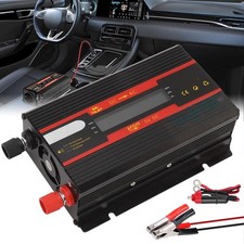 Wechselrichter Spannungswandler DC 12V auf AC 24V Stromumwandler für Auto KFZ