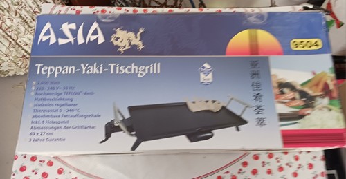 Asia teppan yaki - yaki, tischgrill