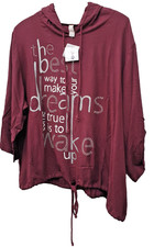 TREDY NEUE MODE Burgund Tunika