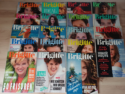 Brigitte zeitschriften - 30, x