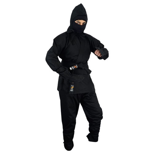 Ninja uniform schwarz - ninja, gi