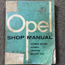 Original 1957 Opel Olympia