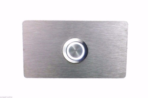 Design edelstahl klingelplatte - design,