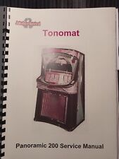 Tonomat Ditchburn Panorama Jukebox Servicehandbücher x2