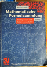 Mathematische Formelsammlung Lothar Papula 8. Auflage für Ingenieure