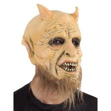 DÄMONEN MASKE / Halloween Karneval Teufel Satan Hölle Horror Kostüm Party Deko