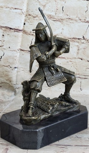 Japanische bronze samurai - bronze,