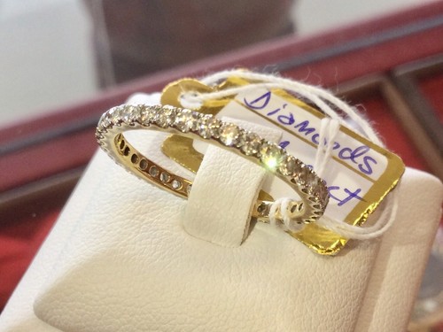 18k gold diamanten - 18k, ring