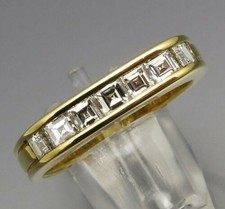 REIF Design Diamant Brillant Memory Ring 1,00 ct VVS 4,7g 750er 18ct. Gelbgold