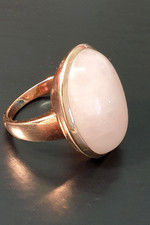 925 Silber Ring Rosègold