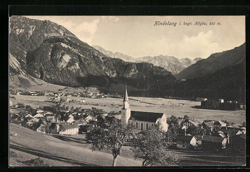 Hindelang allgäu blick - i.,