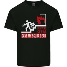 Save My Scuba Gear Diver tauchen tauch Kinder T-shirt Kinder