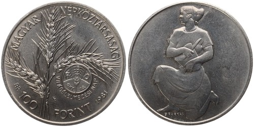 Ungarn hungary 100 forint - -,
