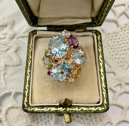 Aquamarin citrin peridot - aquamarin,,