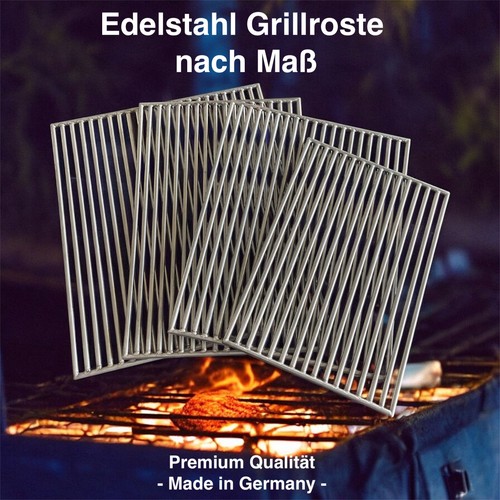 Edelstahl grillrost nach maß - edelstahl,