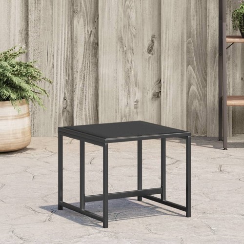 Gartenhocker stk schwarz - stk.,