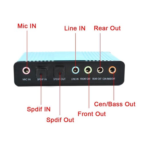 Usb externe soundkarte 1 - externe,