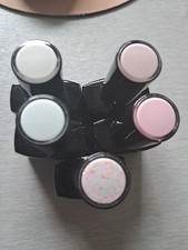 5 X Jolifine Shellac Nude  Hell Glitter  TÖNE