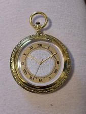 Goldene Prunk-Taschenuhr mit