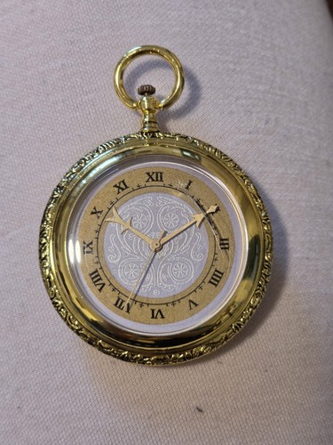 Goldene prunk taschenuhr - goldene, mit