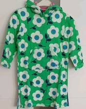 MINI BODEN Pullover 116 110 5 6 Tunika neu Jacke Frottee Bademantel Blumen Retro