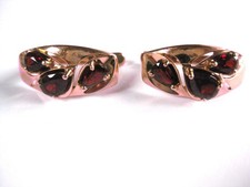 Ohrringe Gold 585 mit Granat