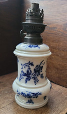 Lampe Öl aus Steingut Blau