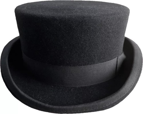 Zylinder 11cm schwarz - zylinder, schwarz,
