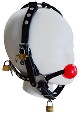 BDSM Kopfgeschirr Ball Gag