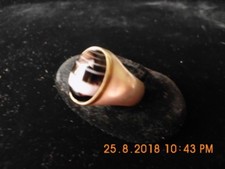 Ring Gold Schmiede-Arbeit mit