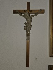 Holzkreuz Kruzifix 52x22cm
