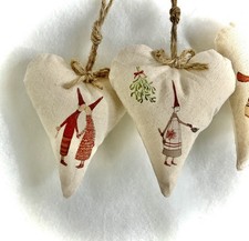 Wichtel Deko Herzen 2er Set