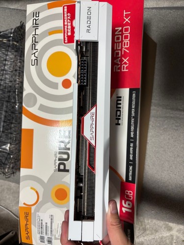 Sapphire pure radeon 7800 - sapphire,