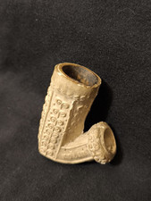 Vintage  Alte Kaffeehaus Pfeife Ton  Pfeifenkopf Tonpfeife Kolin Retro Dekorativ