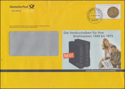 Plusbrief f241 goldene - f241, bulle