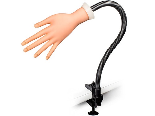 übungshand mit tischhalterung - Übungshand,