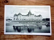 AK. Dresden , Elbe , Kultusministerium Barock gelaufen 1913