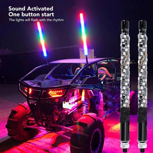 2stk rgb auto led offroad - 2stk,