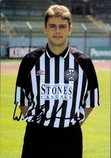 Autogrammkarte Fußballer