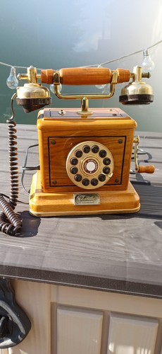 Vintage retro telefon mit - retro,