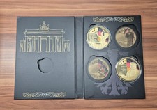 Die Deutsche Nationalhymne Sammelbuch + 2x Münzen mit ZERTIFIKAT