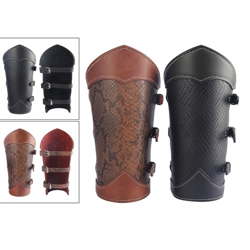 Leder ritter armschützer - leder,