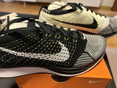 Nike flyknit racer oreo - racer,